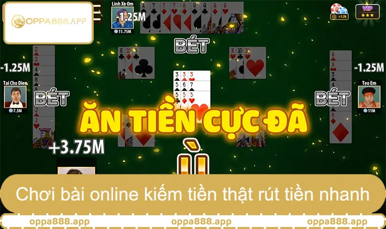 Học Cách Chơi Bài Online Kiếm Tiền Thật Uy Tín Năm 2025 1 Chơi bài online kiếm tiền thật rút tiền nhanh an toàn