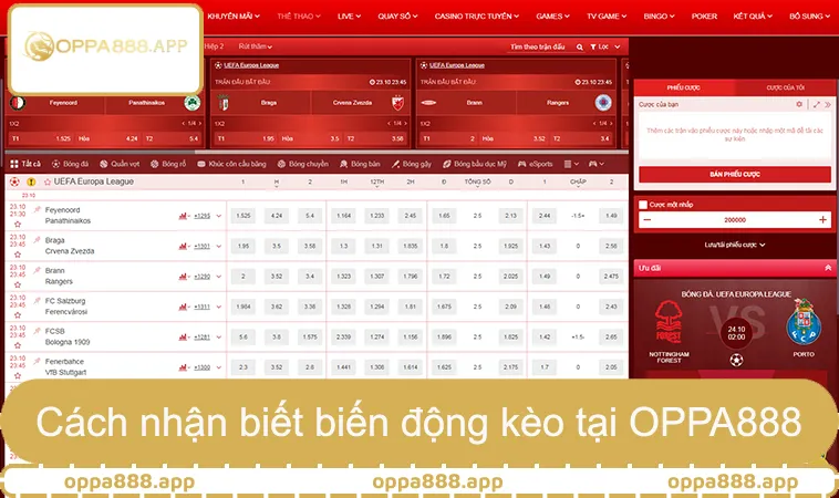 Cách Đọc Kèo Bóng Đá Dễ Hiểu Từ Cơ Bản Đến Nâng Cao 3 Mẹo đọc kèo bóng đá OPPA888 và cách nhận biết biến động kèo