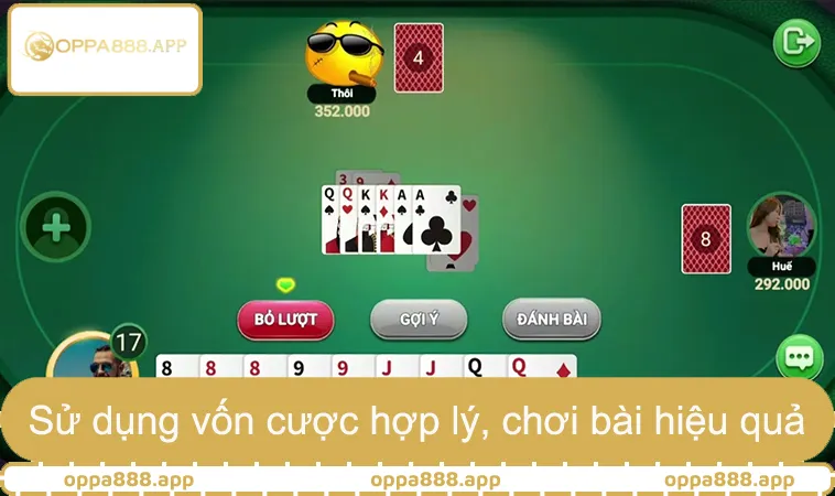 Học Cách Chơi Bài Online Kiếm Tiền Thật Uy Tín Năm 2025 3 Sử dụng vốn cược hợp lý giúp chơi bài online hiệu quả