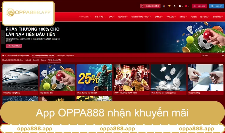 Tải App OPPA888 3 Thông báo push OPPA888, tải OPPA888 iOS, ưu đãi OPPA888